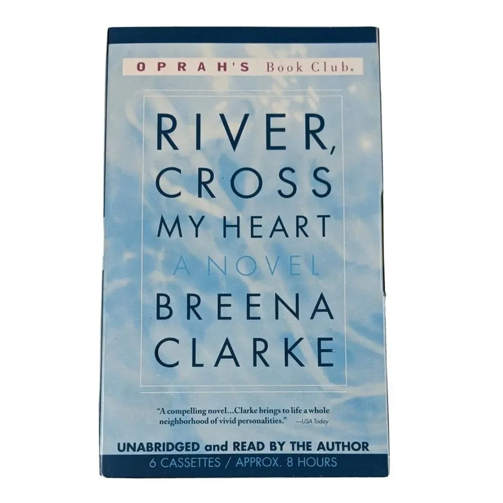 River Cross My Heart Novel by Breena Clark on Audio Book Cassette Tape